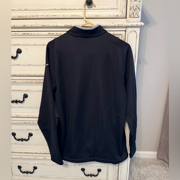 Nike Golf Sweatshirt Mens S Zip Black Athletic Tour Performance 704566 - Picture 2 of 7